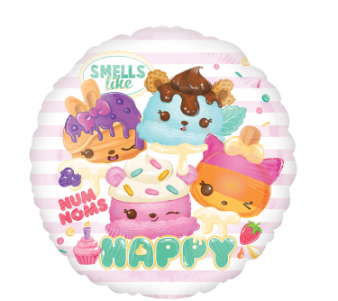 18 inch Foil Anagram Licensed Foil 45cm Num Noms