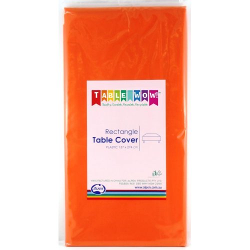 Orange Rectangle Tablecover