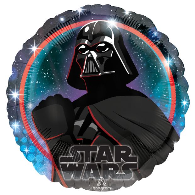 18 inch Foil Anagram Licensed Star Wars Galaxy Darth Vader