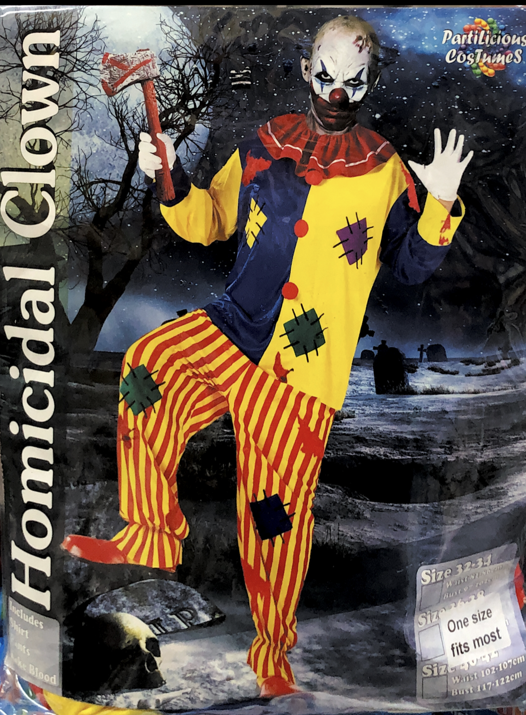 Homicidal Clown (child halloween costume)