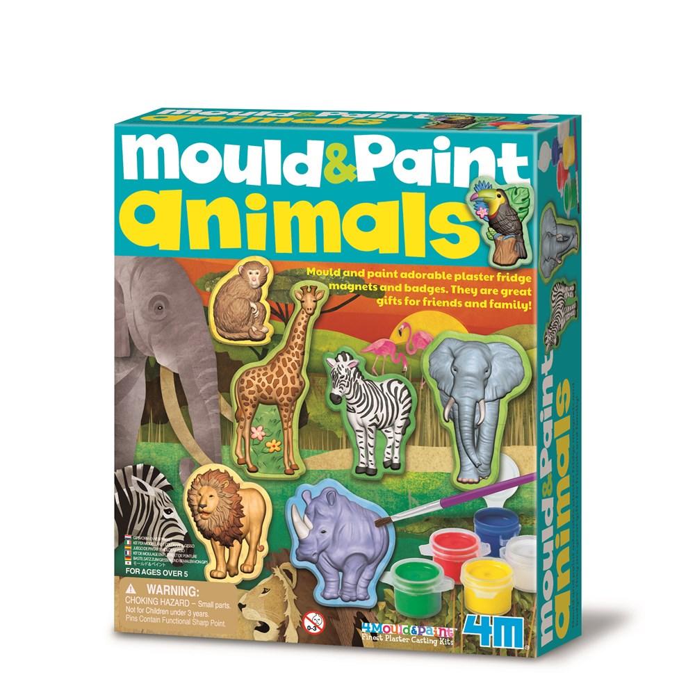 Toy 4M - MOULD & PAINT - Animals