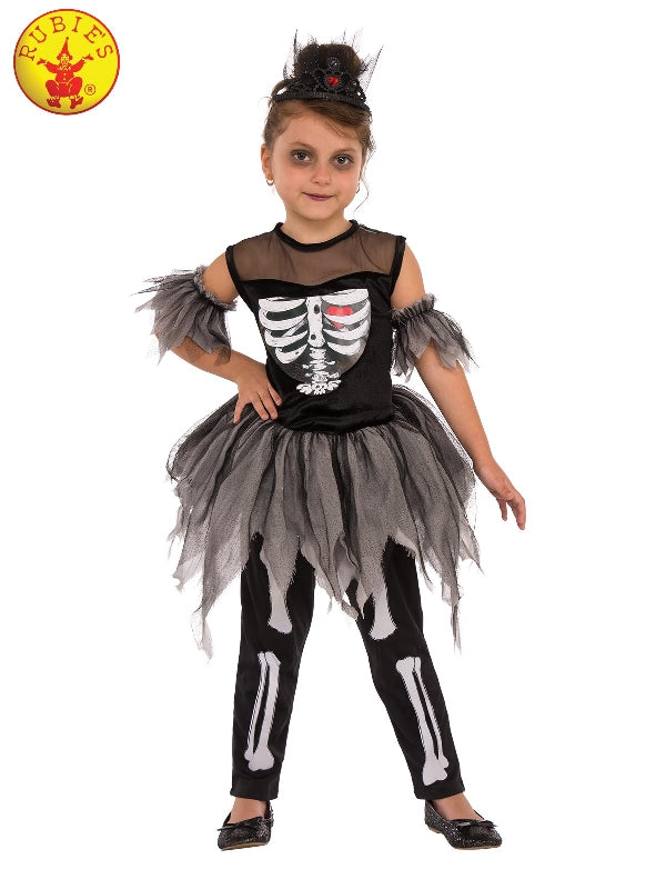 SKELERINA COSTUME, CHILD, Halloween, Rubies