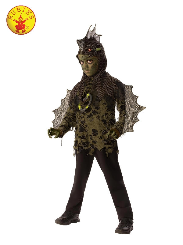 SWAMP BOY LIZARD COSTUME, CHILD, Halloween, Rubies, Large 8-10yrs Height 142-152cm Waist 79-86cm