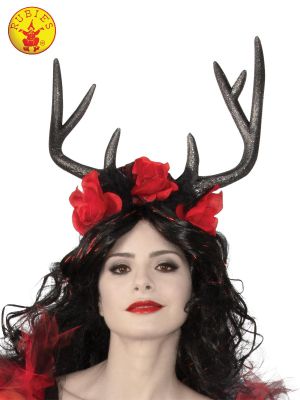 DARK WOODLANDS BEAUTY HEADPIECE  - ADULT, Halloween, Rubies