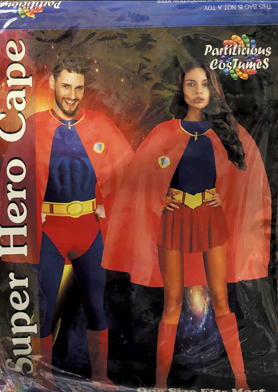 Super Hero Cape (adult halloween costume)