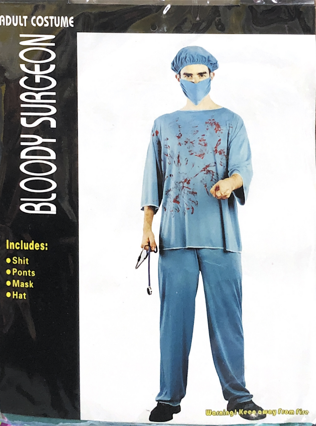 Bloody Surgeon (adult halloween costume)