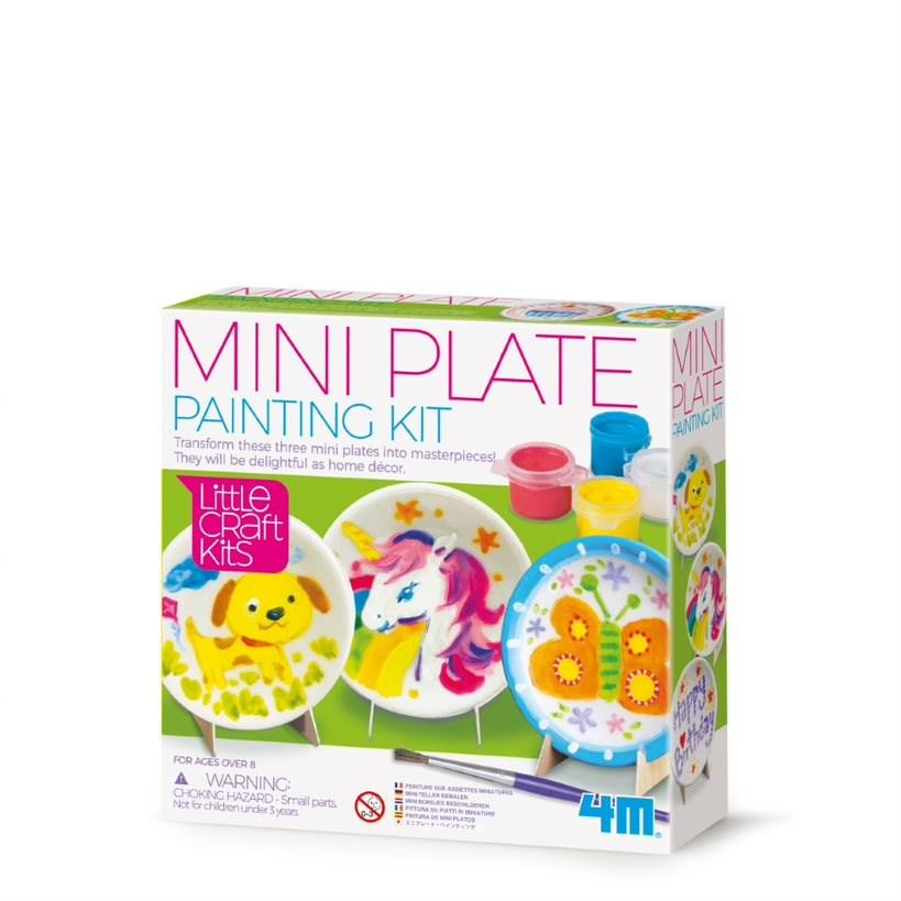 Toy 4M - MINI PLATES PAINTING KIT