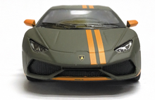 Load image into Gallery viewer, Matte Green Lamborghini Huracan LP 610-4 Model car
