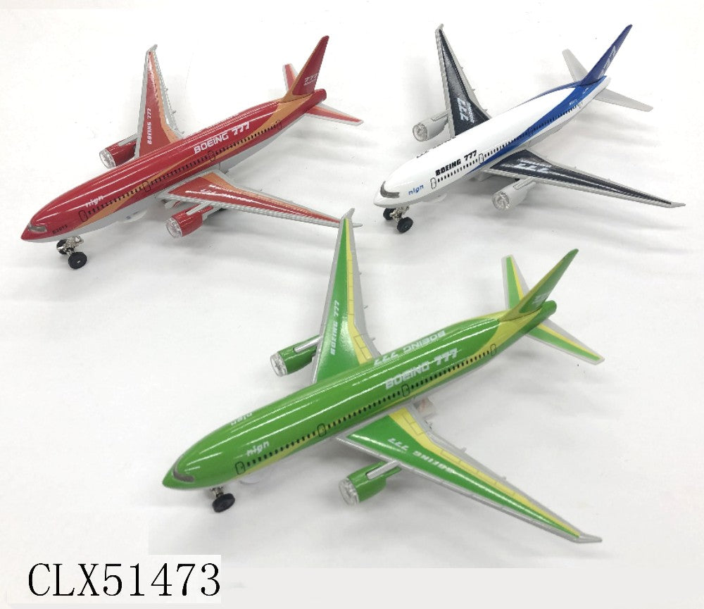 Model Plane Boeing 777 Airliner with Light & Sound 9