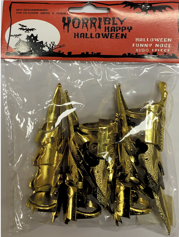 Halloween Golden Witch Claws