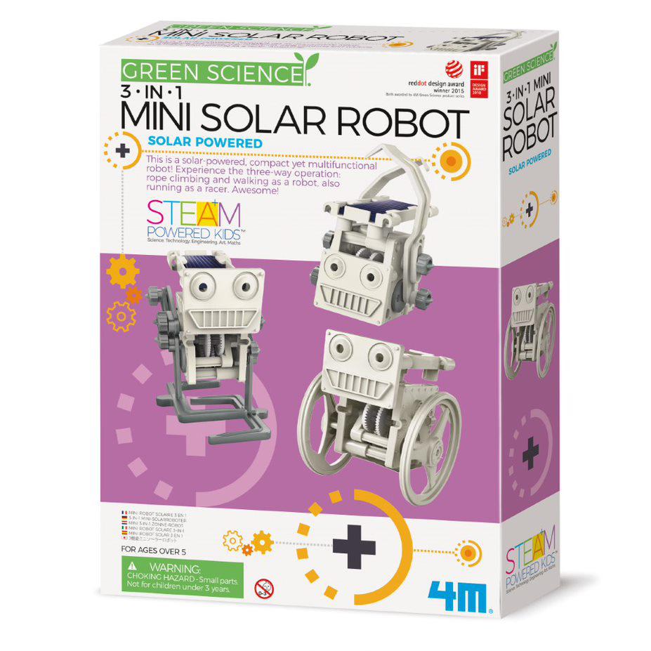 Toy 4M - GREEN SCIENCE - Mini Solar Robot