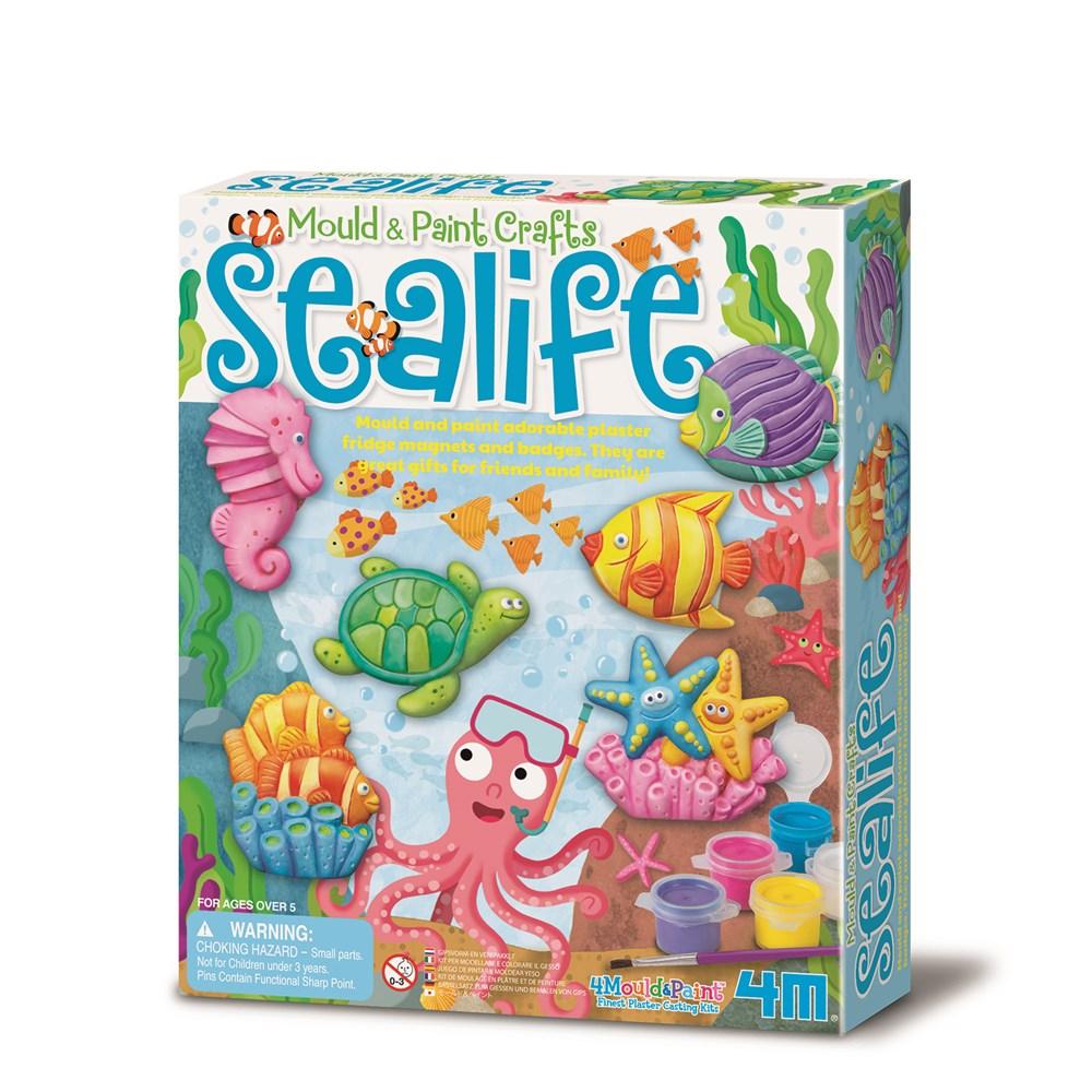 Toy 4M - MOULD & PAINT - Sealife