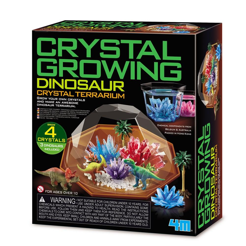 Toy 4M - CRYSTAL GROWING - DINOSAUR CRYSTAL TERRARIUM