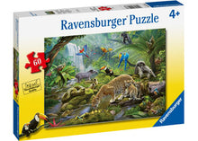 Load image into Gallery viewer, Ravensburger Puzzle - Rainforest Animals 60pc 4+ yrs
