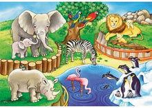 Load image into Gallery viewer, Ravensburger Puzzle - Animals In The Zoo 2x12 pieces 3+ yrs
