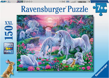 Ravensburger Puzzle - Unicorns at Sunset  150pc 7 yrs+