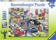 Load image into Gallery viewer, Ravensburger Puzzle - Police on Patrol 100pc 6 yrs+
