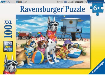 Ravensburger Puzzle - No Dogs on the Beach 100pc 6 yrs+