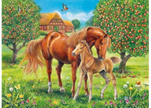 Load image into Gallery viewer, Ravensburger Puzzle - Horses in the Field 100pc 6 yrs+
