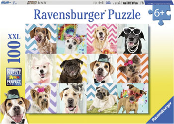 Ravensburger Puzzle - Doggy Disguise 100pc 6 yrs+