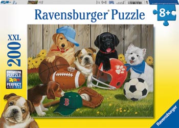 Ravensburger Puzzle - Let's Play Ball 200pc 8 yrs+