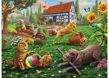 Load image into Gallery viewer, Ravensburger Puzzle - Playing in the Yard 200pc 8 yrs+
