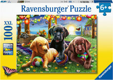 Load image into Gallery viewer, Ravensburger Puzzle - Puppy Picnic 100pc 6 yrs+
