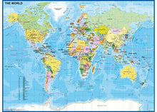 Load image into Gallery viewer, Ravensburger Puzzle - Map of the World 200pc 8 yrs+
