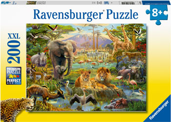 Ravensburger Puzzle - Animals of the Savanna 200pc 8 yrs+