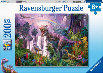 Ravensburger Puzzle - King of the Dinosaurs 200pc 8 yrs+