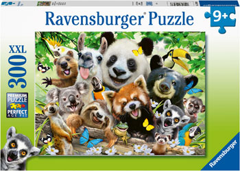 Ravensburger Puzzle - Wildlife Selfie 300pc 9 yrs+