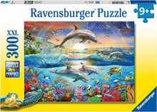 Load image into Gallery viewer, Ravensburger Puzzle - Dolphin Paradise 300pc 9 yrs+
