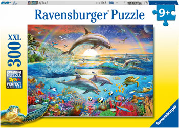 Ravensburger Puzzle - Dolphin Paradise 300pc 9 yrs+