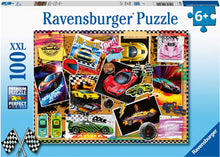 Load image into Gallery viewer, Ravensburger Puzzle - Dream Cars! 100pc 6 yrs+
