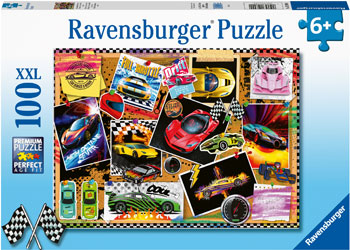 Ravensburger Puzzle - Dream Cars! 100pc 6 yrs+