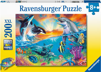 Ravensburger Puzzle - Ocean Wildlife 200pc 8 yrs+