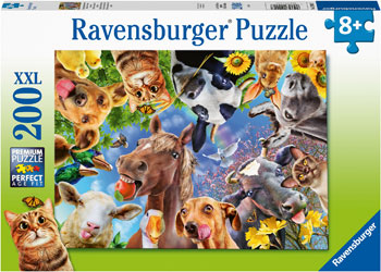 Ravensburger Puzzle - Funny Farmyard Friends 200pc 8 yrs+