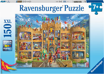 Ravensburger Puzzle - Cutaway Castle 150pc 7 yrs+