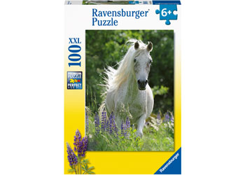 Ravensburger Puzzle - Horse in Flowers 100pc 6 yrs+