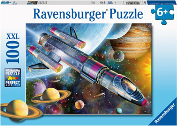 Ravensburger Puzzle - Mission in Space 100pc 6 yrs+