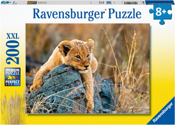 Ravensburger Puzzle - Little Lion 200pc 8 yrs+