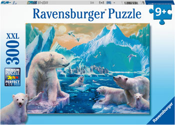 Ravensburger Puzzle - Polar Bear Kingdom 300pc 9 yrs+