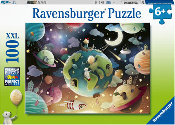 Ravensburger Puzzle - Planet Playground  100pc 6 yrs+