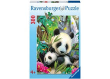 Load image into Gallery viewer, Ravensburger Puzzle - Cuddling Pandas 300pc 9 yrs+
