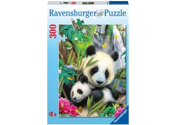 Ravensburger Puzzle - Cuddling Pandas 300pc 9 yrs+