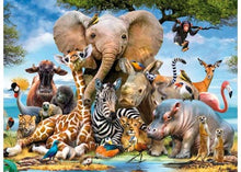 Load image into Gallery viewer, Ravensburger Puzzle - Favourite Wild Animals 300pc 9 yrs+
