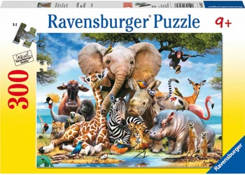 Ravensburger Puzzle - Favourite Wild Animals 300pc 9 yrs+