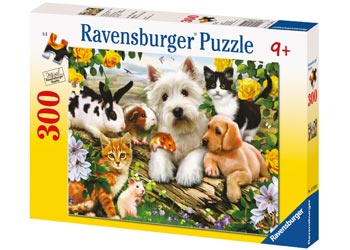 Ravensburger Puzzle - Happy Animal Babies 300pc 9 yrs+