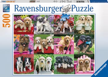 Ravensburger Puzzle - Puppy Pals 500pc