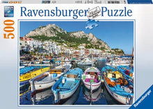 Load image into Gallery viewer, Ravensburger Puzzle - Colourful Marina 500pc
